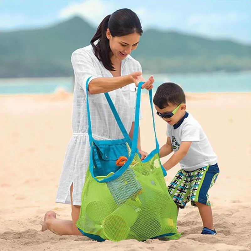Childrens Mesh Beach Bag