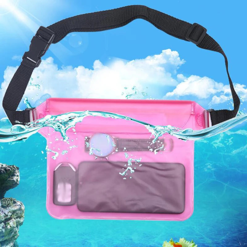 waterproof waist pack for swimming and diving