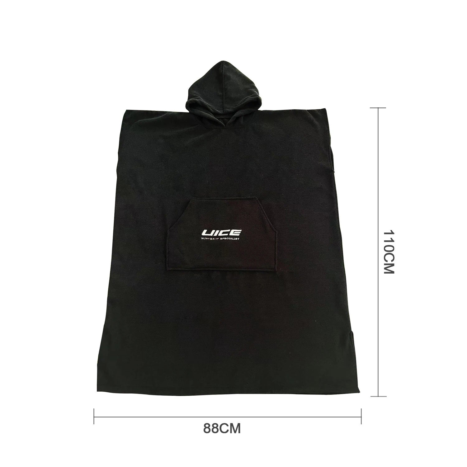 Surf poncho changing towel for adults