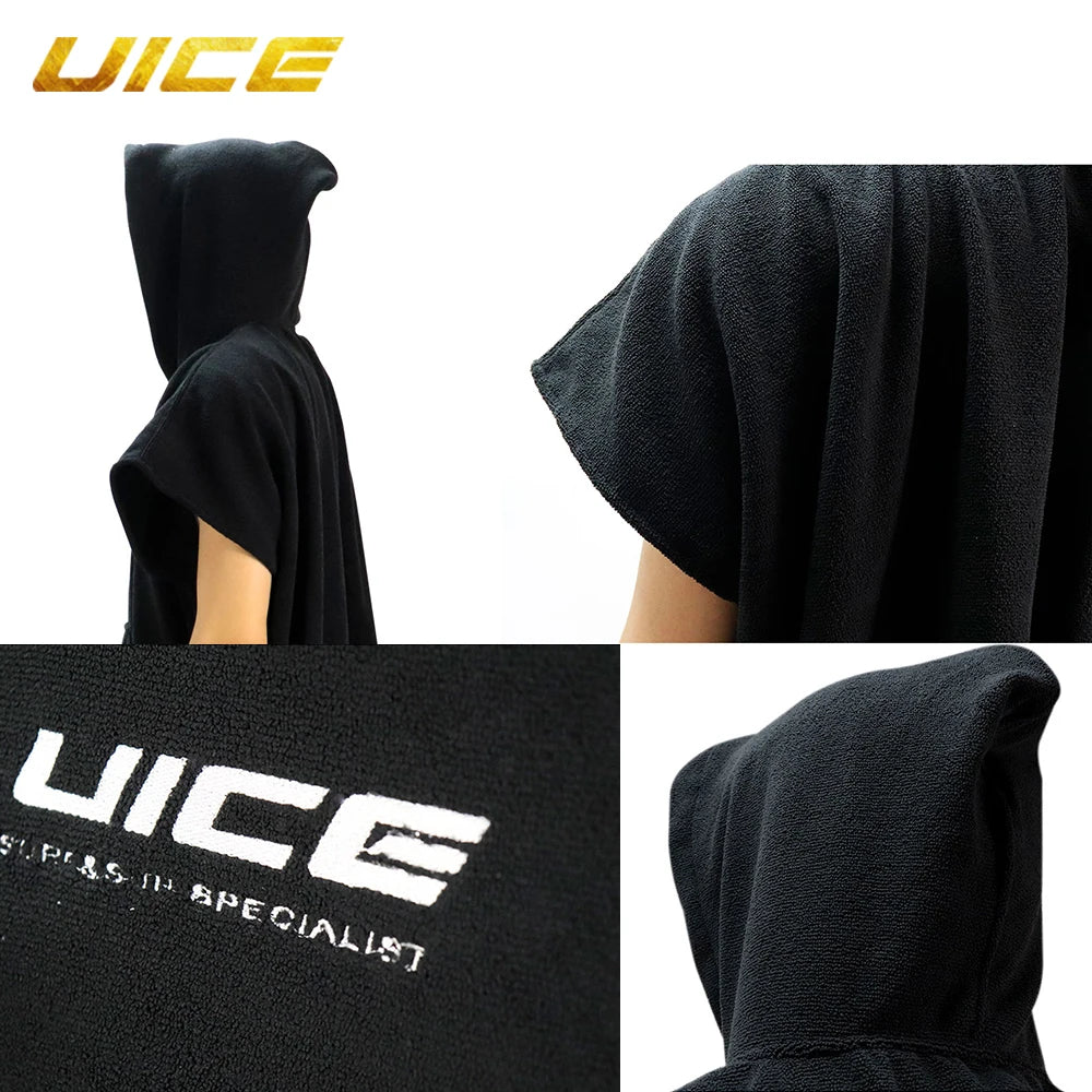 Surf poncho changing towel for adults