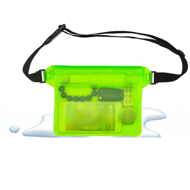 waterproof waist pack for swimming and diving