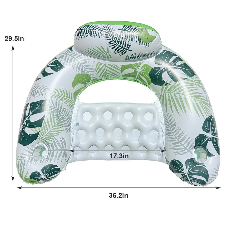 Rooxin Inflatable Water Hammock Recliner