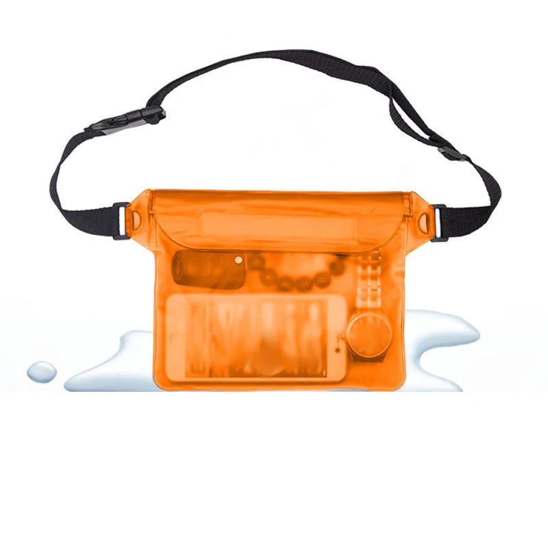 waterproof waist pack for swimming and diving
