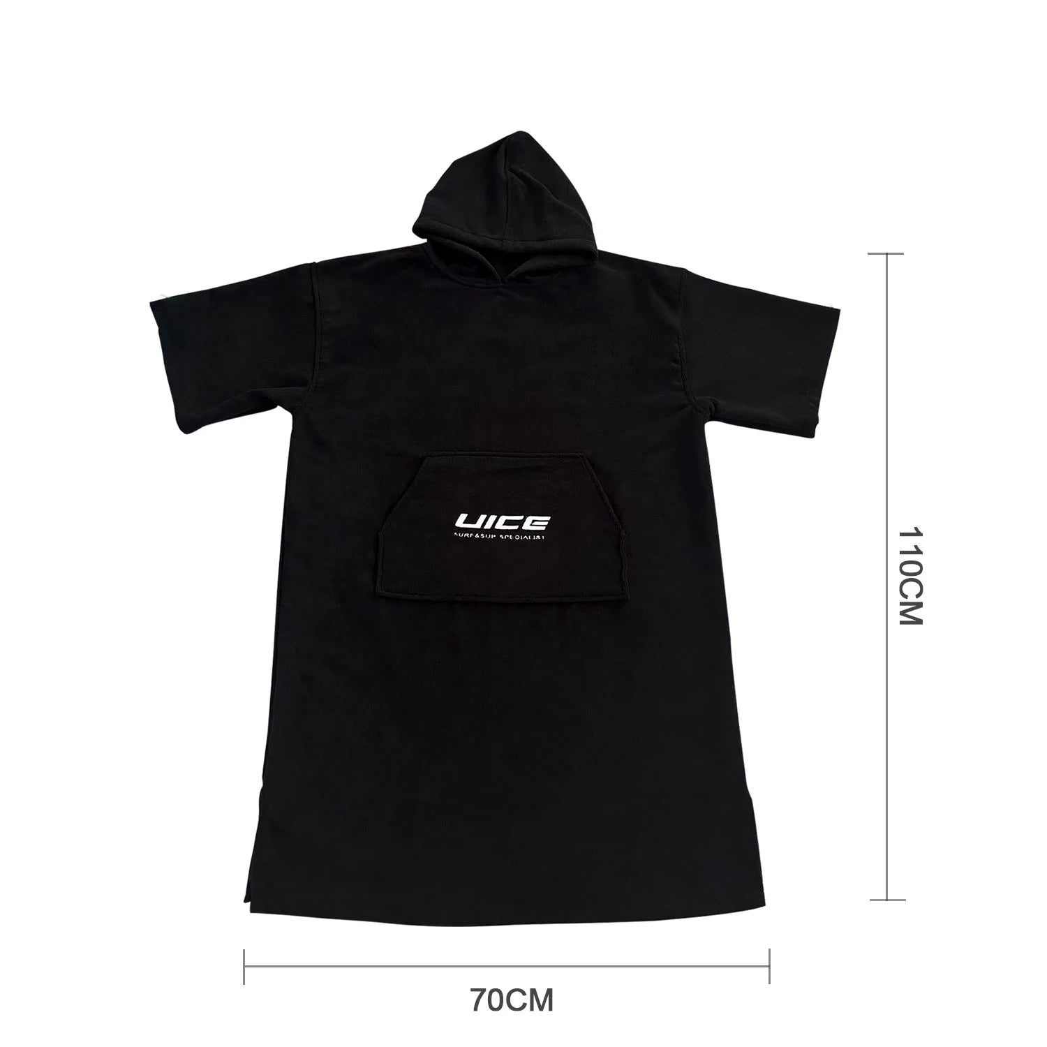 Surf poncho changing towel for adults
