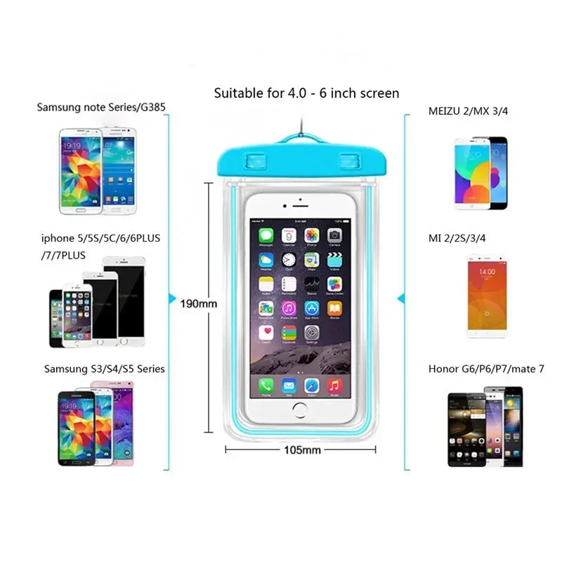 waterproof phone pouch for swimming