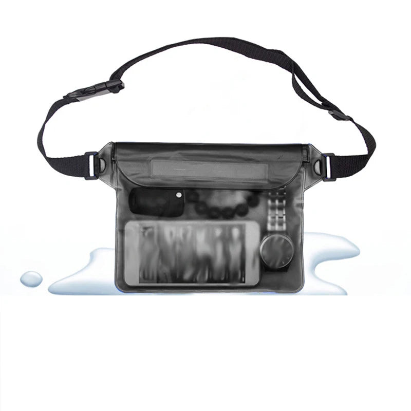 waterproof waist pack for swimming and diving