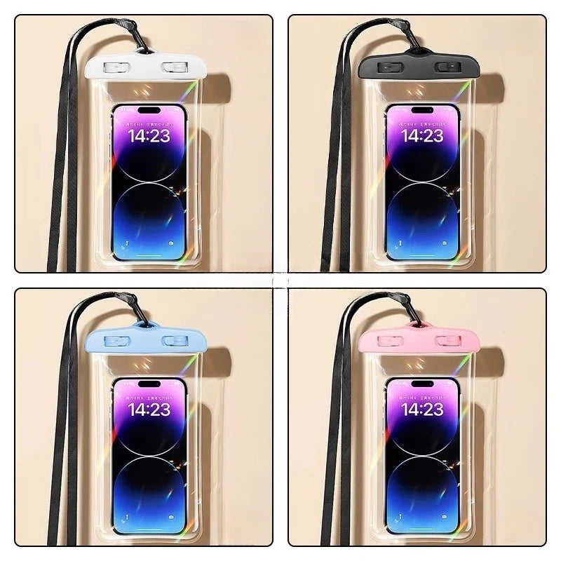 waterproof phone pouch for swimming and diving