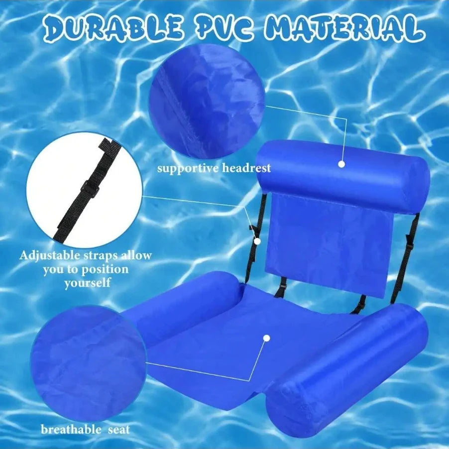 inflatable pool floats for adults water hammock lounger