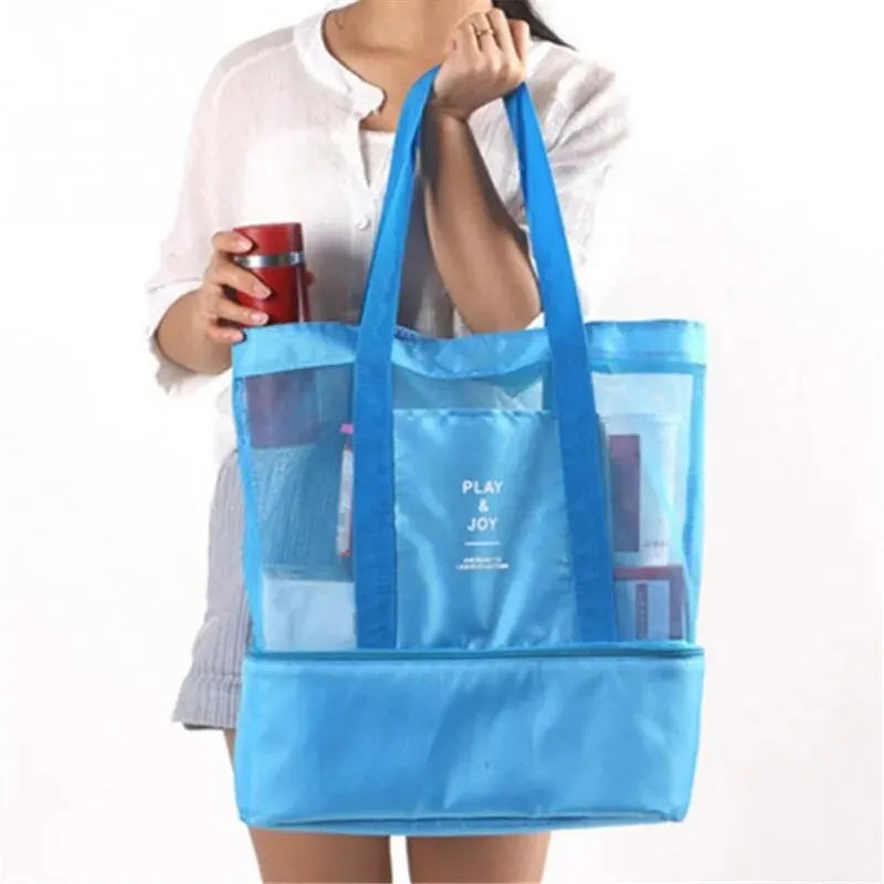waterproof insulated tote bag picnic ice bag