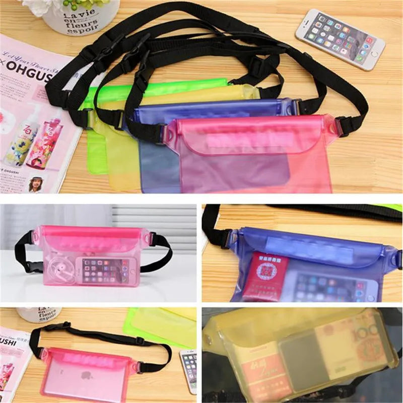 waterproof waist pack for swimming and diving