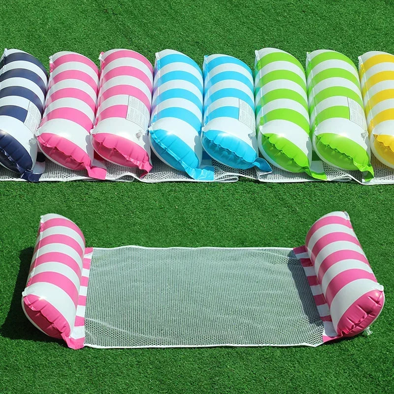 inflatable water hammock floating swimming mattress