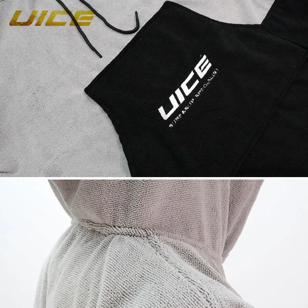 Surf poncho changing towel for adults