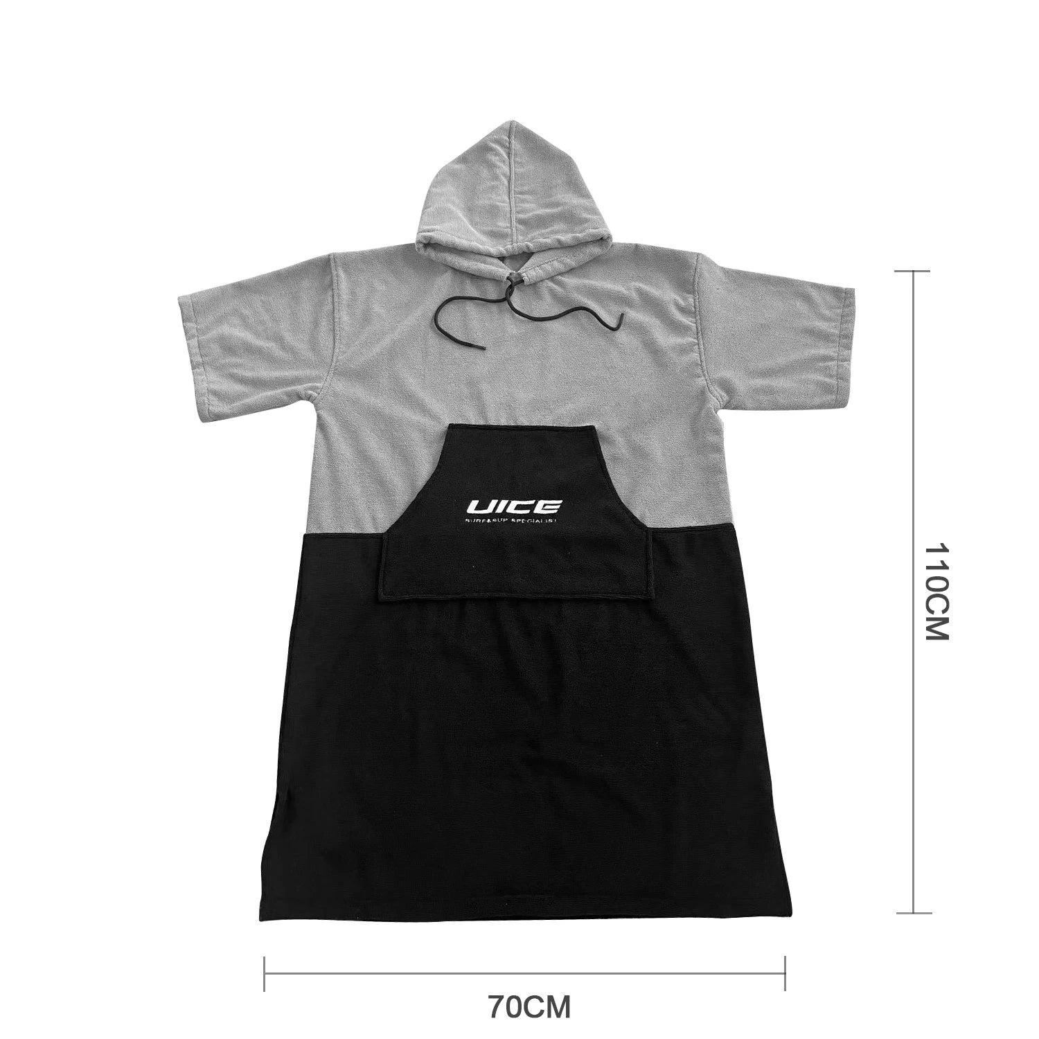Surf poncho changing towel for adults