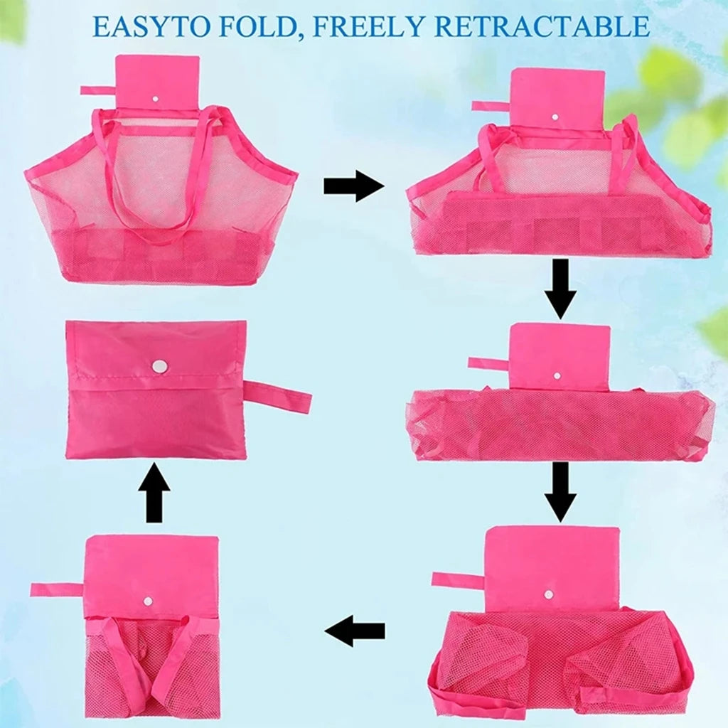 Childrens Mesh Beach Bag