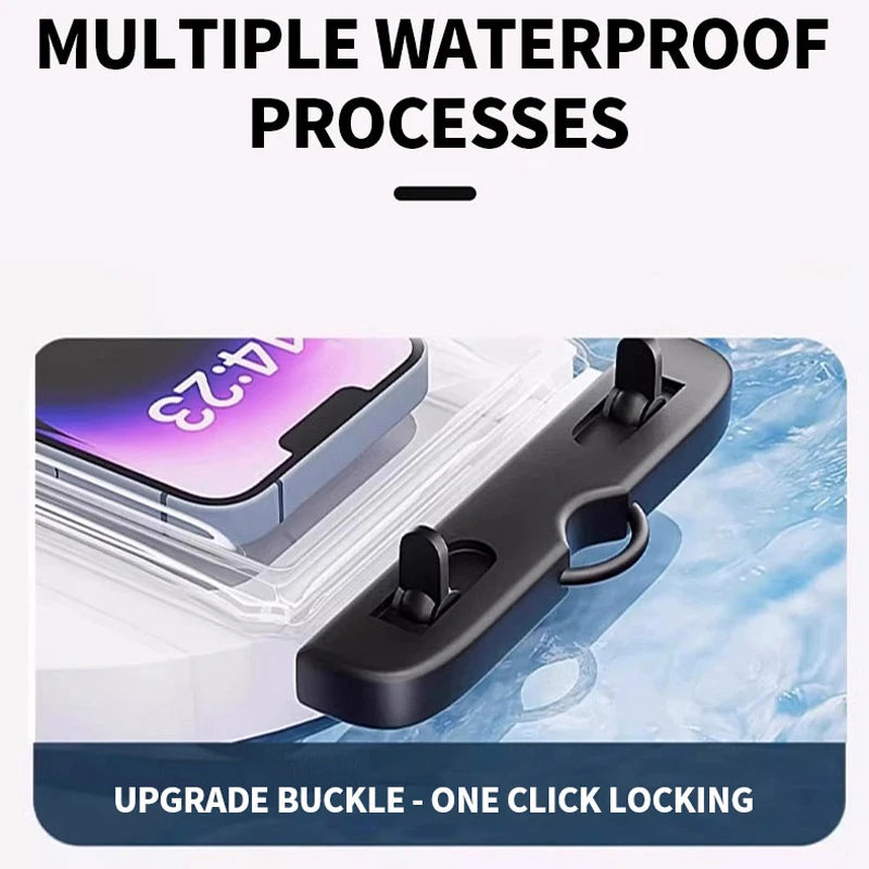 waterproof phone pouch for swimming and diving