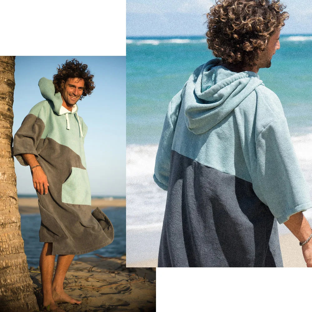 Hooded Changing Robe Thick Microfiber Towel