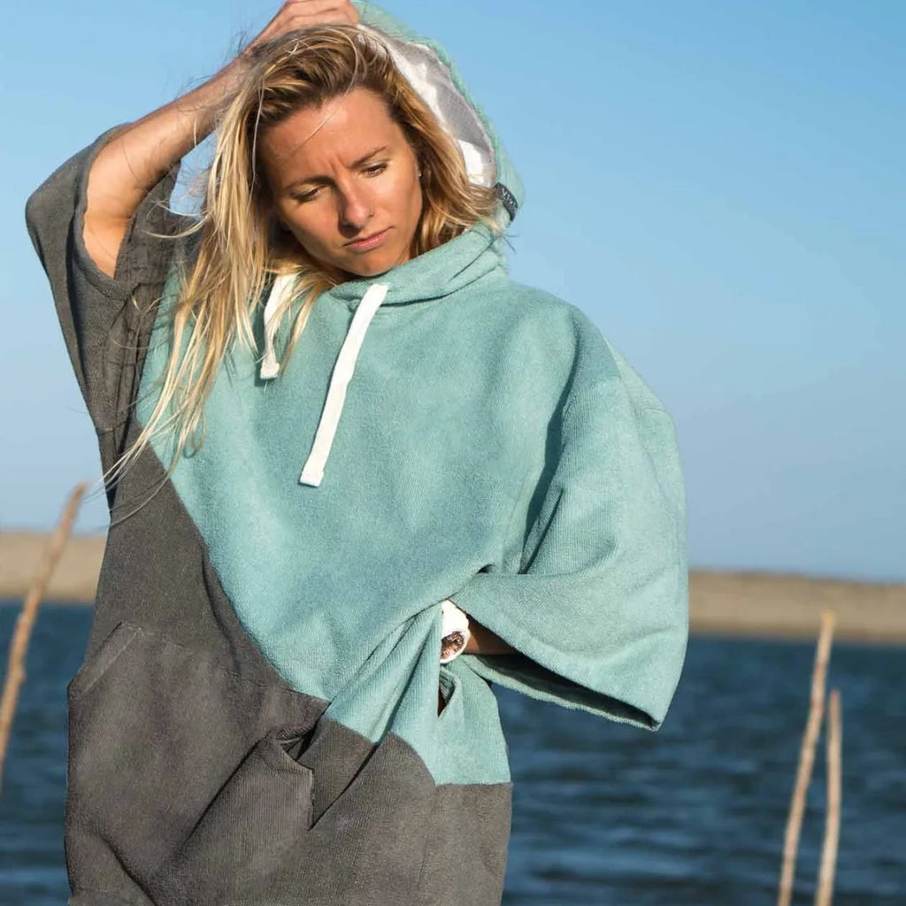 Hooded Changing Robe Thick Microfiber Towel