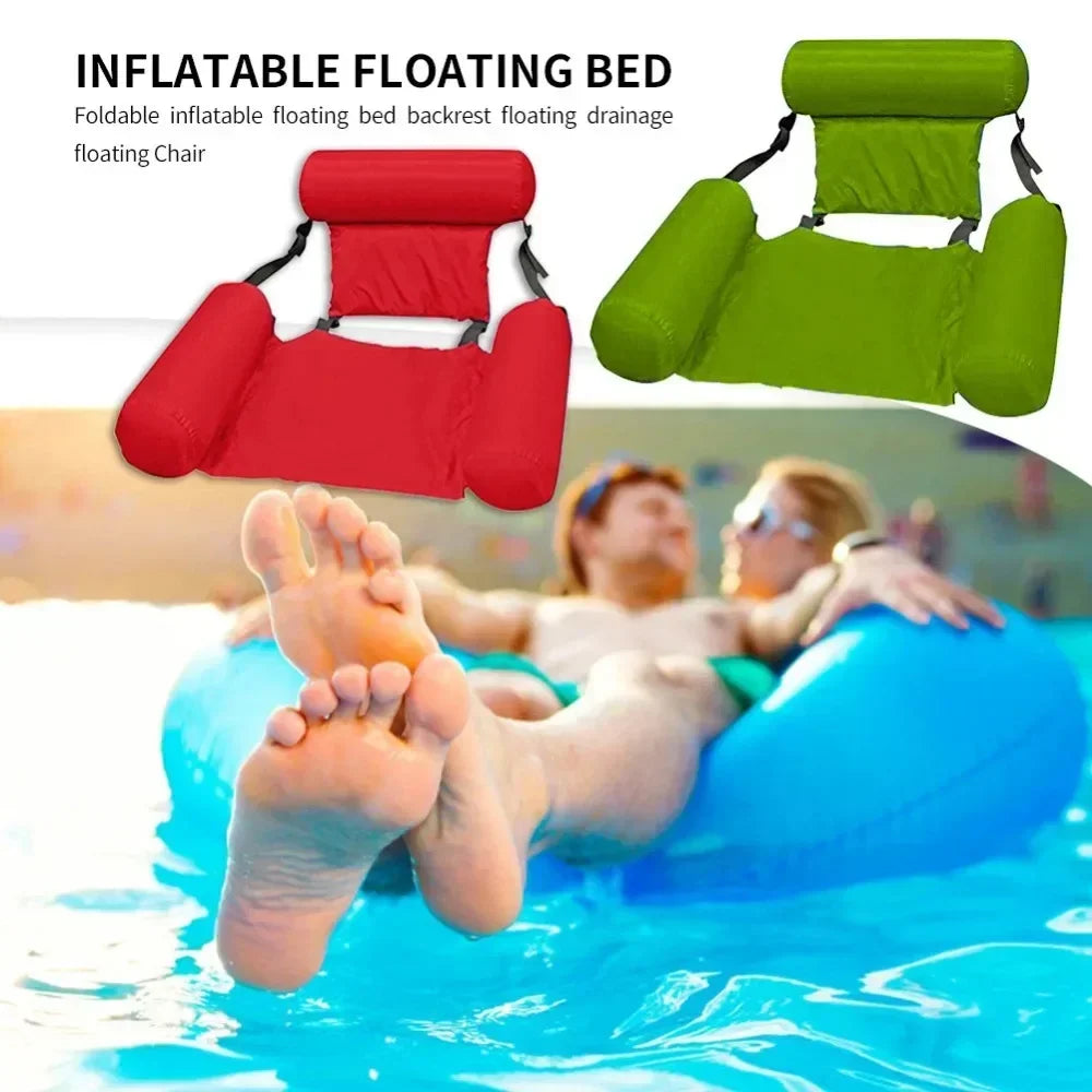 Foldable Inflatable Water Hammock Lounger