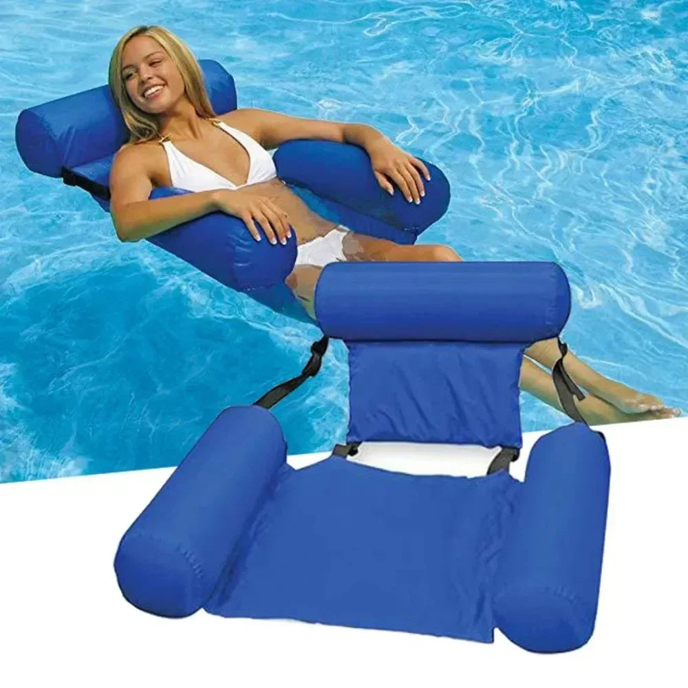 Foldable Inflatable Water Hammock Lounger