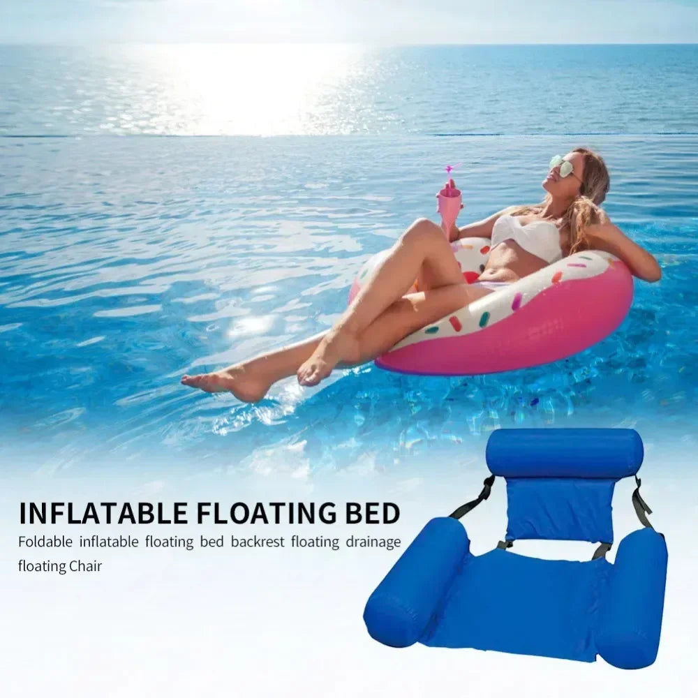 Foldable Inflatable Water Hammock Lounger