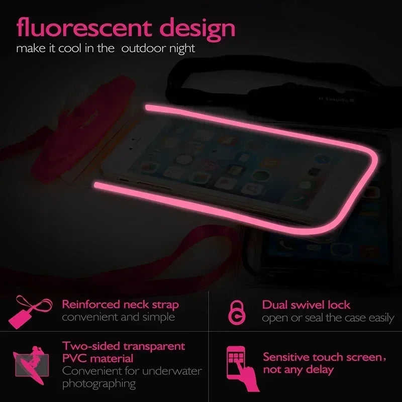 waterproof phone pouch for swimming
