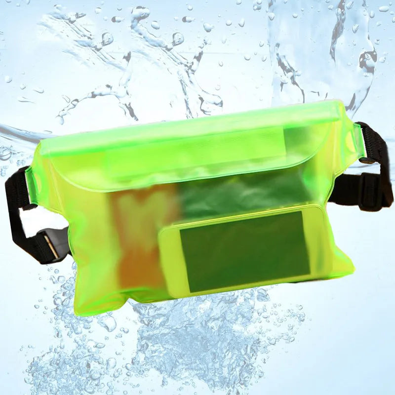 waterproof waist pack for swimming and diving