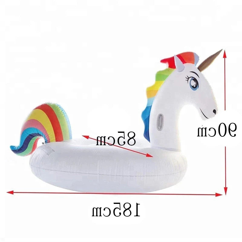 inflatable flamingo and white swan pool raft lounge toy