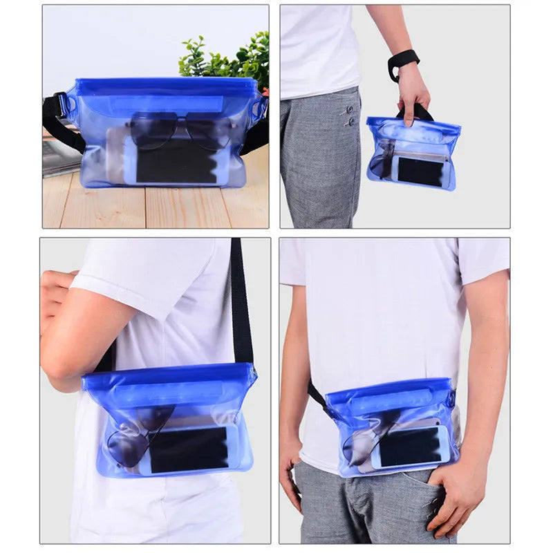 waterproof waist pack for swimming and diving