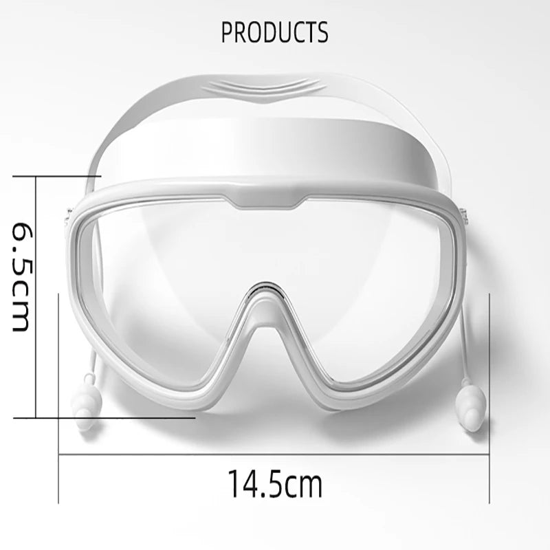 Swimming Goggles for Adults – Waterproof Anti-Fog HD Vision