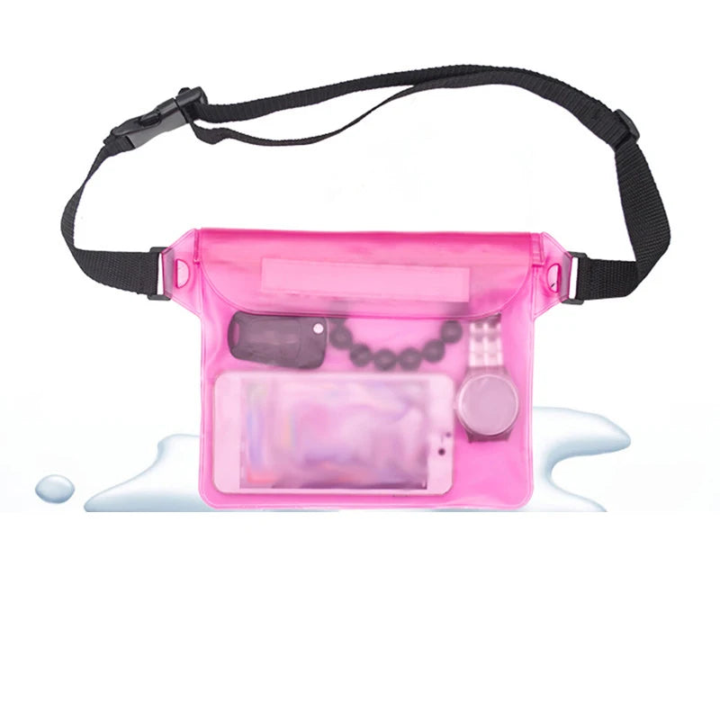 waterproof waist pack for swimming and diving