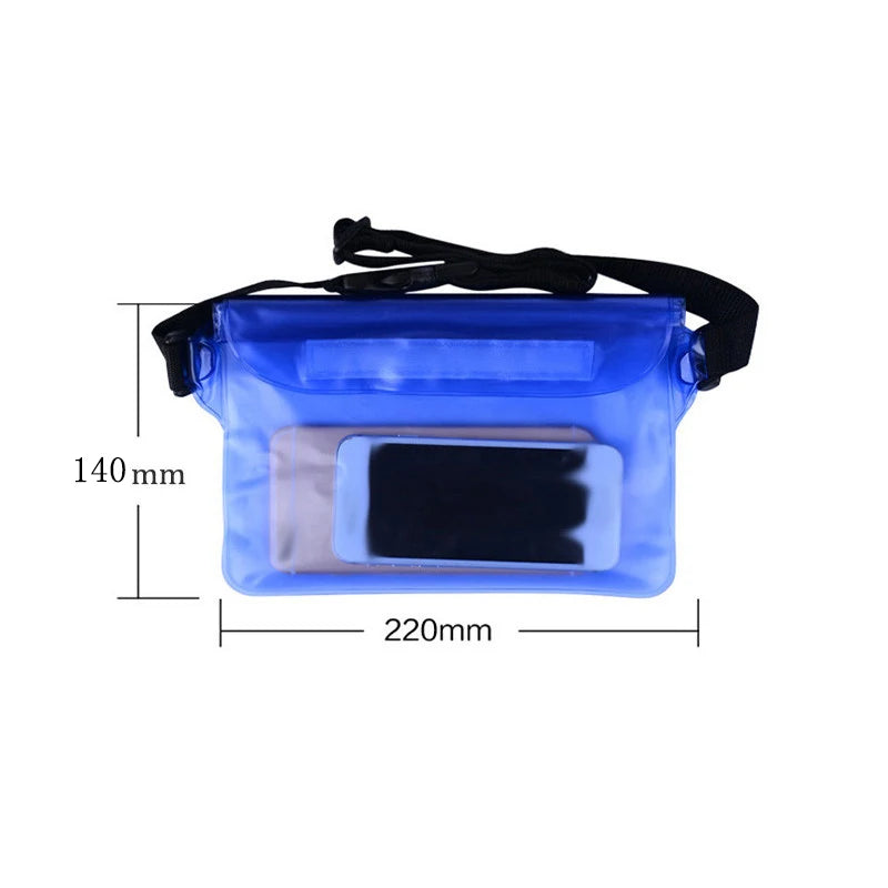 waterproof waist pack for swimming and diving