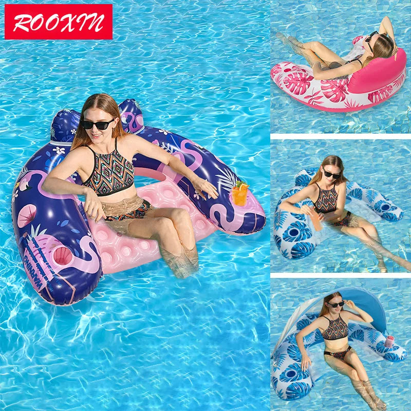 Rooxin Inflatable Water Hammock Recliner