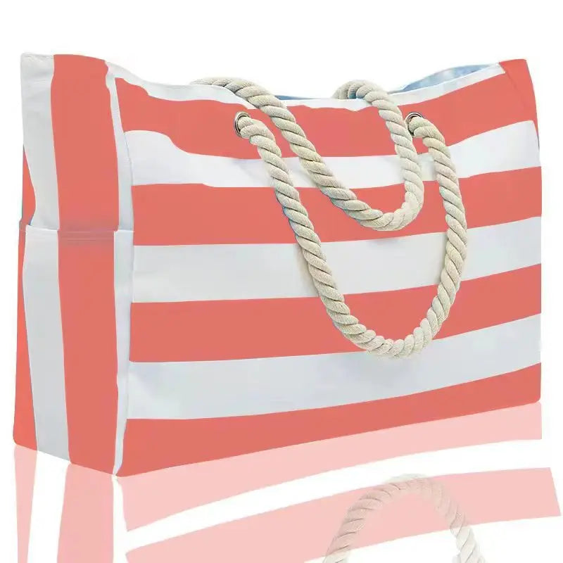 bohemian women’s waterproof beach tote handbag