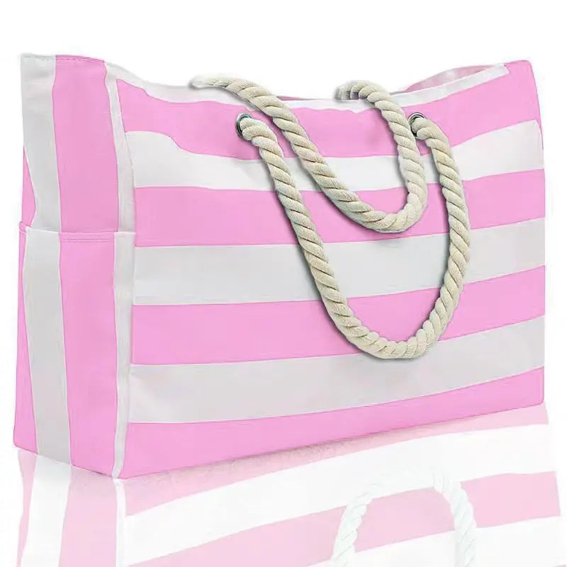 bohemian women’s waterproof beach tote handbag