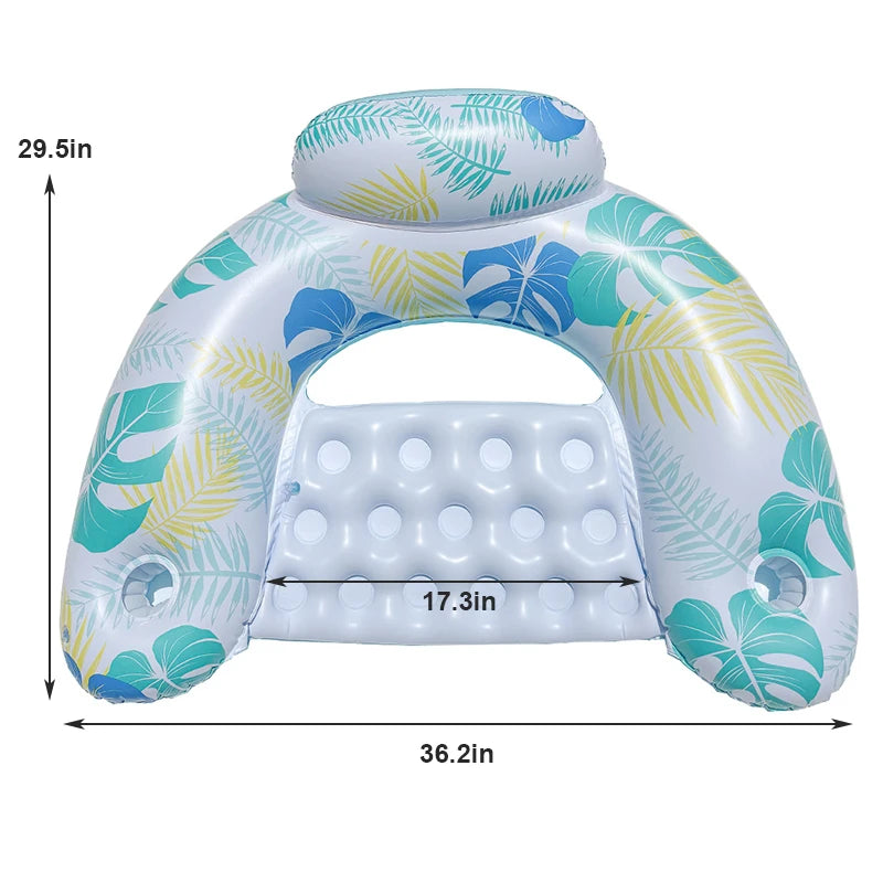 Rooxin Inflatable Water Hammock Recliner