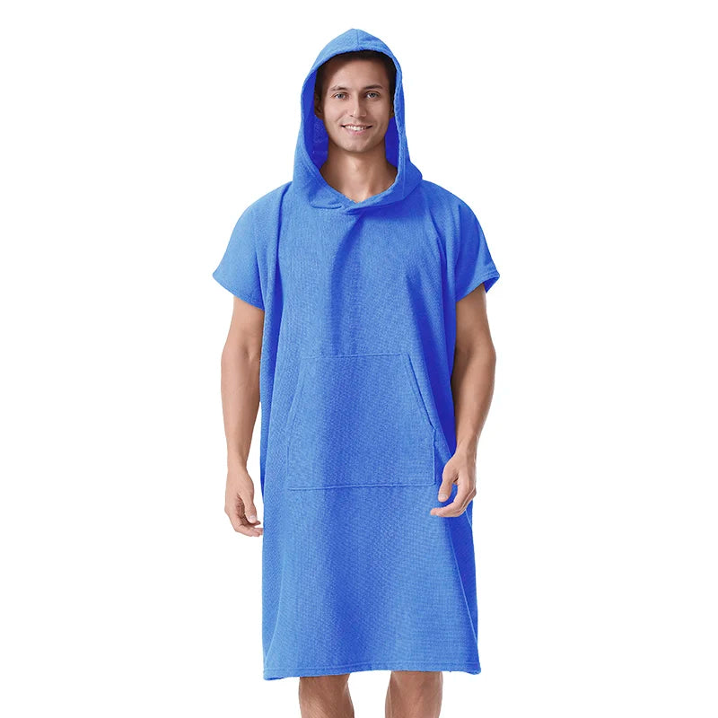 Mutao microfiber bathrobe Changing Towel Robe 