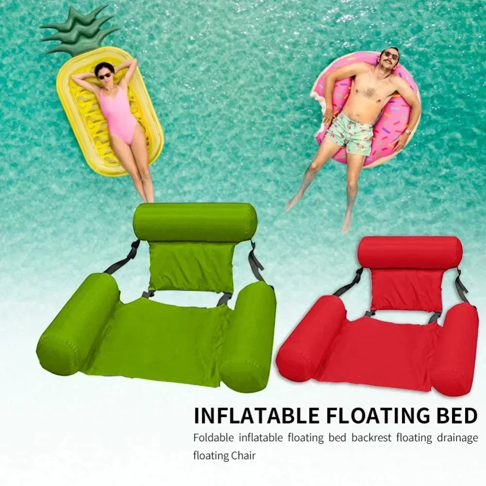 Foldable Inflatable Water Hammock Lounger
